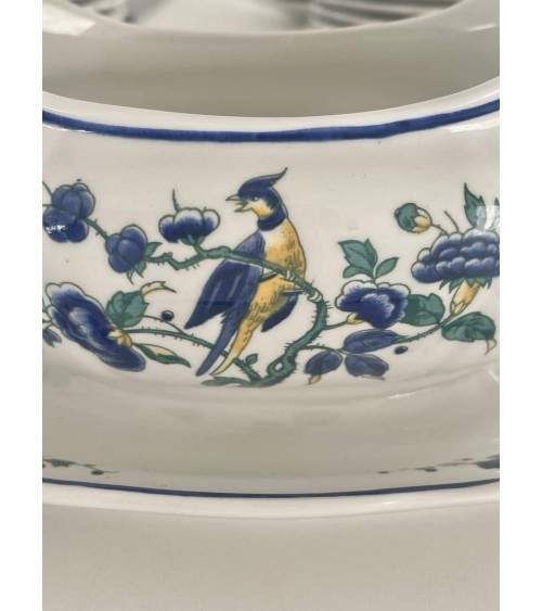 Villeroy & Boch Phoenix blau - Salsiera kitatori mobili Oggetto di design vintage svizzera