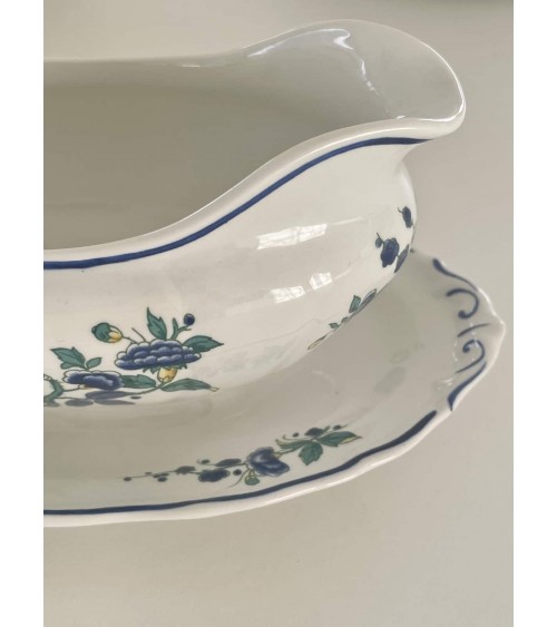 Villeroy & Boch Phoenix blau - Salsiera kitatori mobili Oggetto di design vintage svizzera