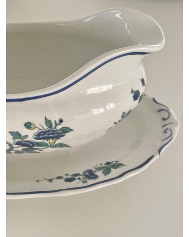 Villeroy & Boch Phoenix blau - Salsiera kitatori mobili Oggetto di design vintage svizzera