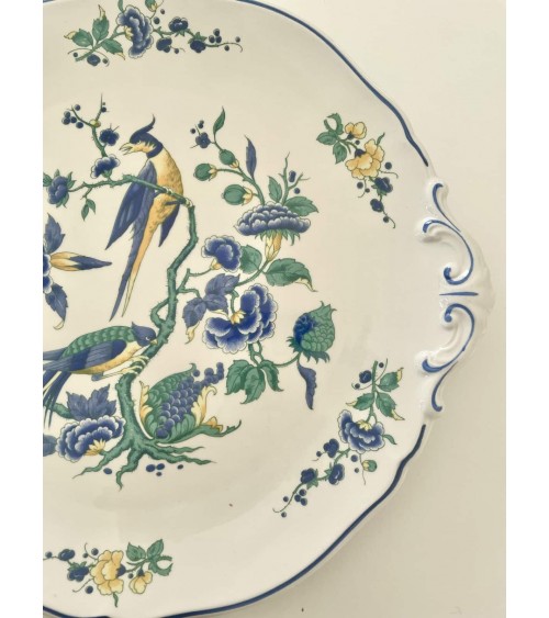 Villeroy & Boch Phoenix blau - Handled Cake Plate kitatori switzerland vintage furniture design classics