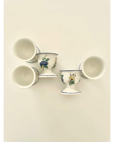 Villeroy & Boch Phoenix blau - Coquetier en porcelaine kitatori meuble vintage shop online boutique suisse