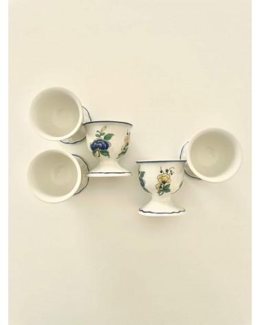 Villeroy & Boch Phoenix blau - porcelain egg cup kitatori switzerland vintage furniture design classics