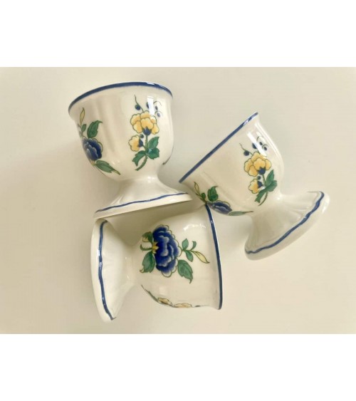 Villeroy & Boch Phoenix blau - Coquetier en porcelaine kitatori meuble vintage shop online boutique suisse