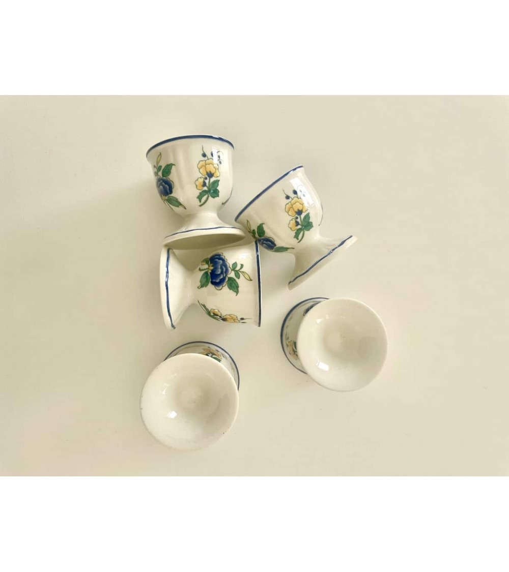 Villeroy & Boch Phoenix blau - Coquetier en porcelaine kitatori meuble vintage shop online boutique suisse