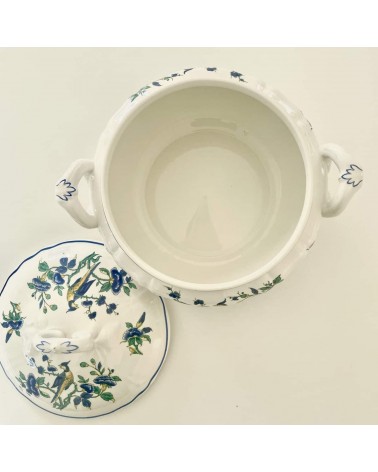 Villeroy & Boch Phoenix blau - Piccola zuppiera kitatori mobili Oggetto di design vintage svizzera
