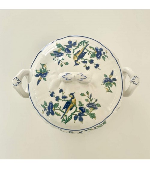 Villeroy & Boch Phoenix blau - Piccola zuppiera kitatori mobili Oggetto di design vintage svizzera