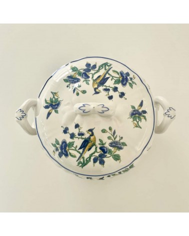 Villeroy & Boch Phoenix blau - Piccola zuppiera kitatori mobili Oggetto di design vintage svizzera