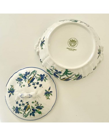 Villeroy & Boch Phoenix blau - Piccola zuppiera kitatori mobili Oggetto di design vintage svizzera