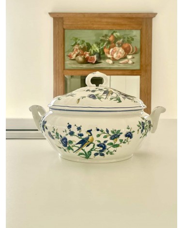 Villeroy & Boch Phoenix blau - Zuppiera kitatori mobili Oggetto di design vintage svizzera