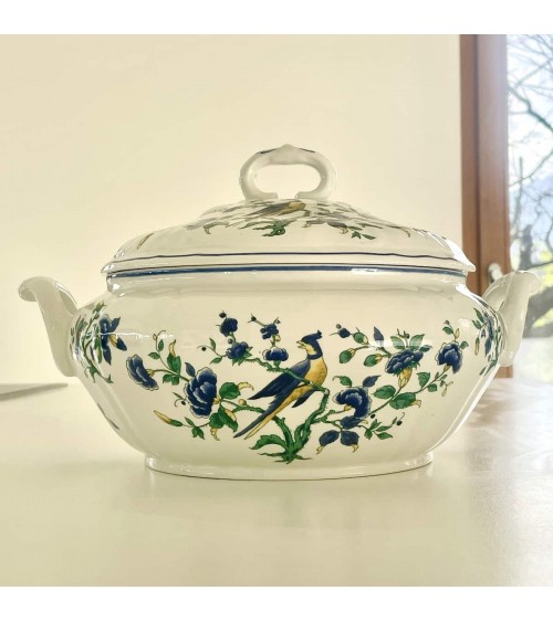Villeroy & Boch Phoenix blau - Zuppiera kitatori mobili Oggetto di design vintage svizzera