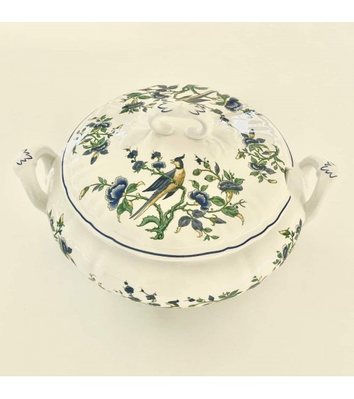 Villeroy & Boch Phoenix blau - Zuppiera kitatori mobili Oggetto di design vintage svizzera