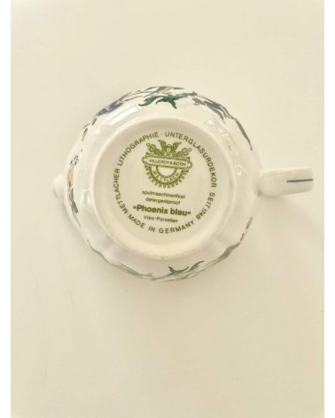 Villeroy & Boch Phoenix blau - Small milk jug kitatori switzerland vintage furniture design classics