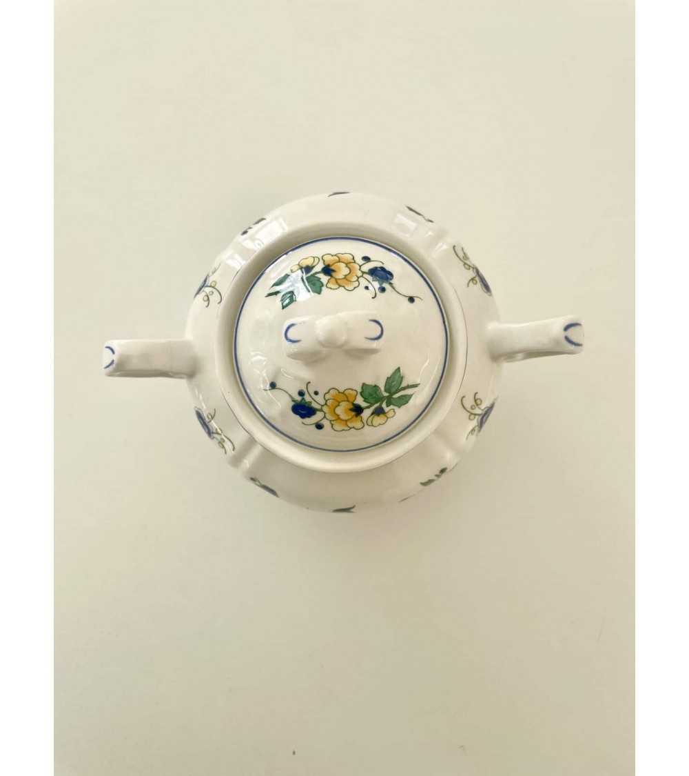 Villeroy & Boch Phoenix blau - Zuccheriera kitatori mobili Oggetto di design vintage svizzera
