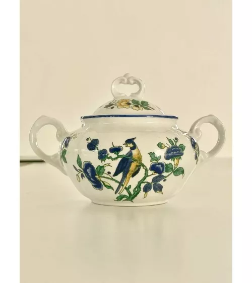 Villeroy & Boch Phoenix blau - Sucrier kitatori meuble vintage shop online boutique suisse