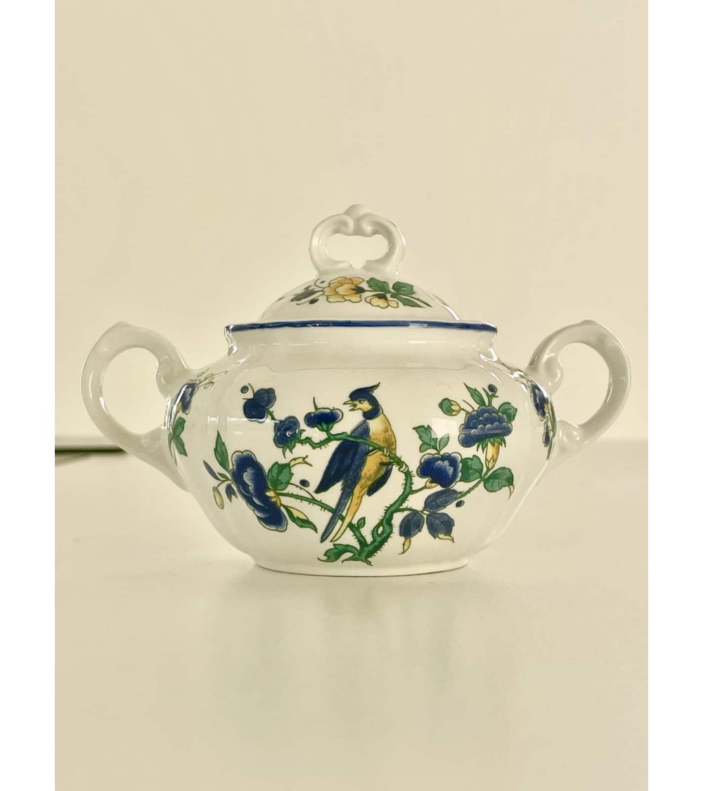 Villeroy & Boch Phoenix blau - Sugar Bowl with Lid kitatori switzerland vintage furniture design classics