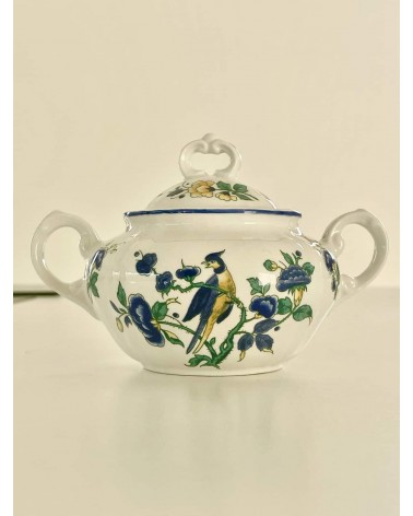 Villeroy & Boch Phoenix blau - Sugar Bowl with Lid kitatori switzerland vintage furniture design classics