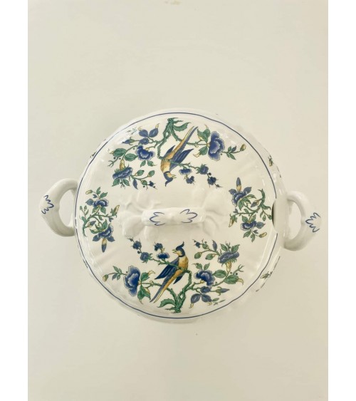 Villeroy & Boch Phoenix blau - Zuppiera kitatori mobili Oggetto di design vintage svizzera