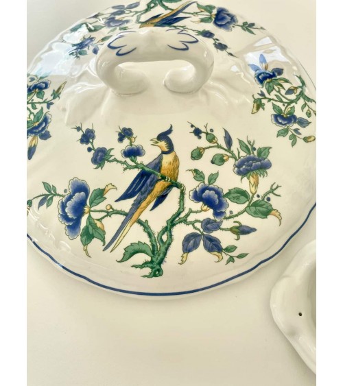Villeroy & Boch Phoenix blau - Zuppiera kitatori mobili Oggetto di design vintage svizzera
