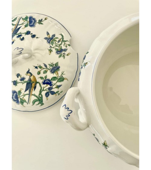 Villeroy & Boch Phoenix blau - Zuppiera kitatori mobili Oggetto di design vintage svizzera