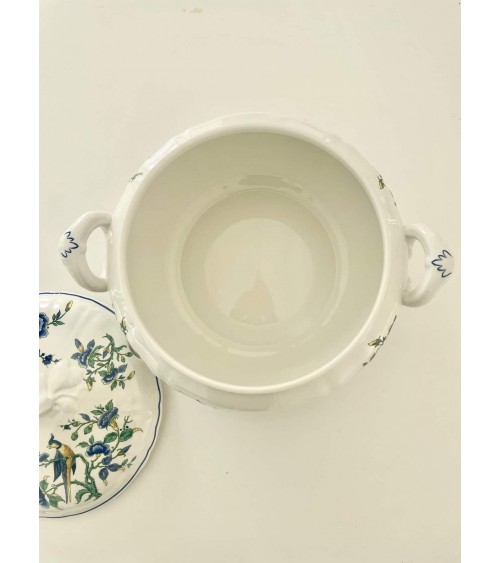 Villeroy & Boch Phoenix blau - Zuppiera kitatori mobili Oggetto di design vintage svizzera