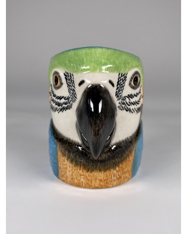 Papagei Ara - Stiftehalter & Blumentopf Quail Ceramics schreibtisch büro kinder besteckbehälter make up pinselhalter
