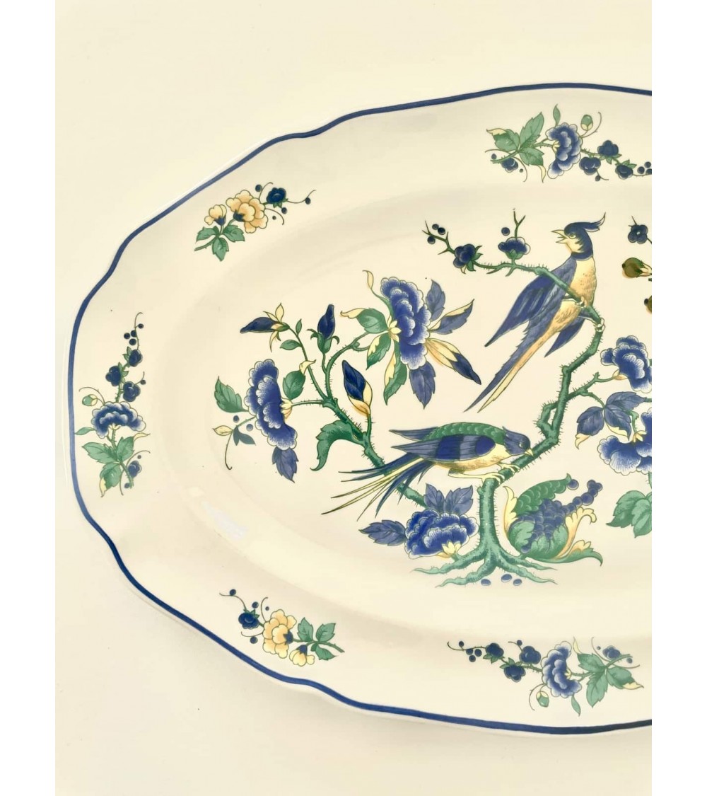 Villeroy & Boch Phoenix blau - Piatto da portata kitatori mobili Oggetto di design vintage svizzera