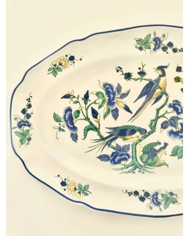 Villeroy & Boch Phoenix blau - Piatto da portata kitatori mobili Oggetto di design vintage svizzera