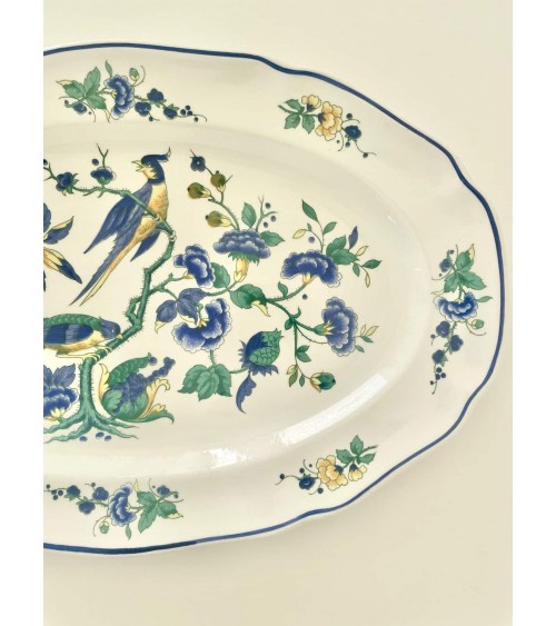 Villeroy & Boch Phoenix blau - Piatto da portata kitatori mobili Oggetto di design vintage svizzera