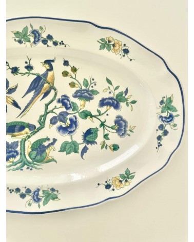 Villeroy & Boch Phoenix blau - Piatto da portata kitatori mobili Oggetto di design vintage svizzera