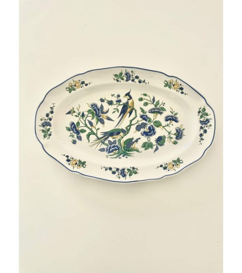 Villeroy & Boch Phoenix blau - Piatto da portata kitatori mobili Oggetto di design vintage svizzera