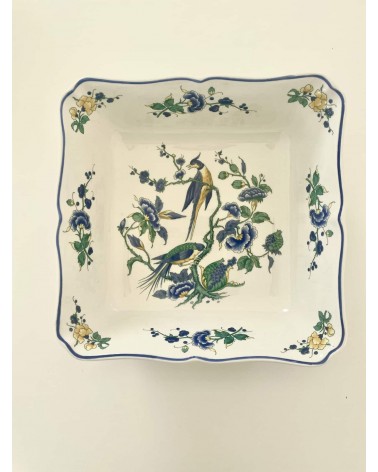 Villeroy & Boch Phoenix blau - Large square vegetable bowl kitatori switzerland vintage furniture design classics