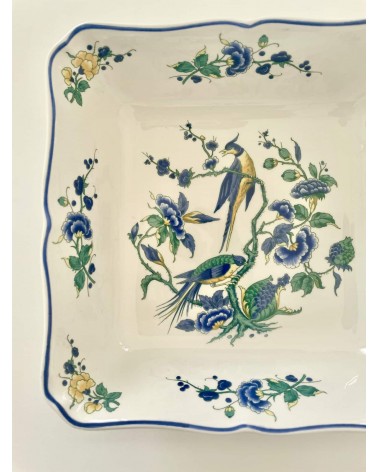 Villeroy & Boch Phoenix blau - Large square vegetable bowl kitatori switzerland vintage furniture design classics