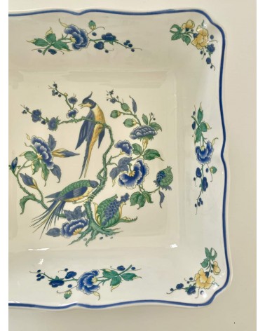 Villeroy & Boch Phoenix blau - Large square vegetable bowl kitatori switzerland vintage furniture design classics