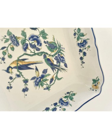 Villeroy & Boch Phoenix blau - Large square vegetable bowl kitatori switzerland vintage furniture design classics