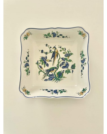 Villeroy & Boch Phoenix blau - saladier carré kitatori meuble vintage shop online boutique suisse