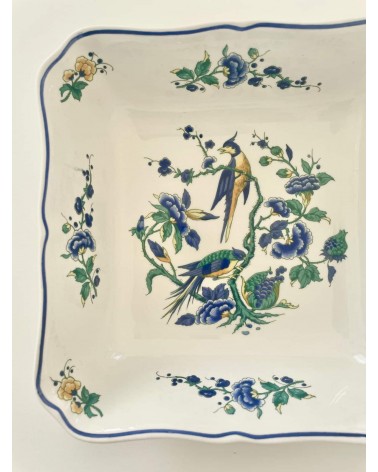 Villeroy & Boch Phoenix blau - saladier carré kitatori meuble vintage shop online boutique suisse