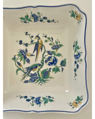 Villeroy & Boch Phoenix blau - saladier carré kitatori meuble vintage shop online boutique suisse