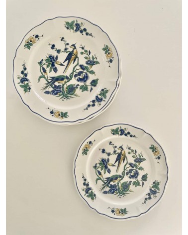 Villeroy & Boch Phoenix blau - Assiette plate en porcelaine kitatori meuble vintage shop online boutique suisse