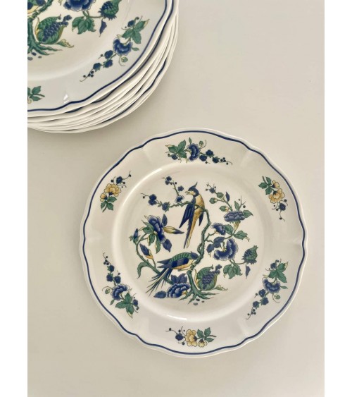 Villeroy & Boch Phoenix blau - Piatto in porcellana kitatori mobili Oggetto di design vintage svizzera