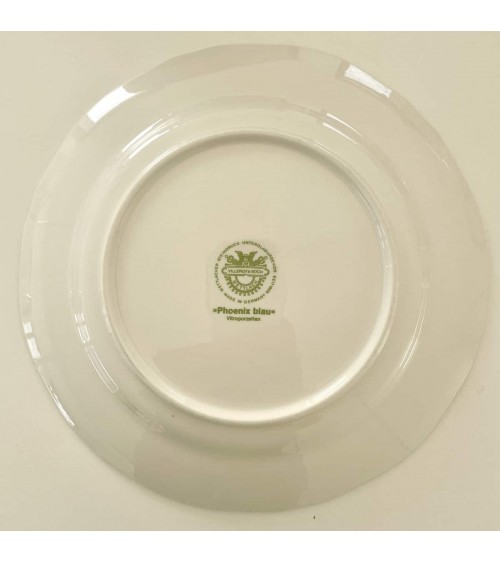 Villeroy & Boch Phoenix blau - Assiette plate en porcelaine kitatori meuble vintage shop online boutique suisse