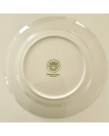 Villeroy & Boch Phoenix blau - Assiette plate en porcelaine kitatori meuble vintage shop online boutique suisse