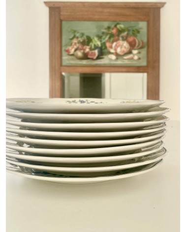 Villeroy & Boch Phoenix blau - Flache Teller aus Porzellan kitatori vintage shop design klassiker bern basel zürich