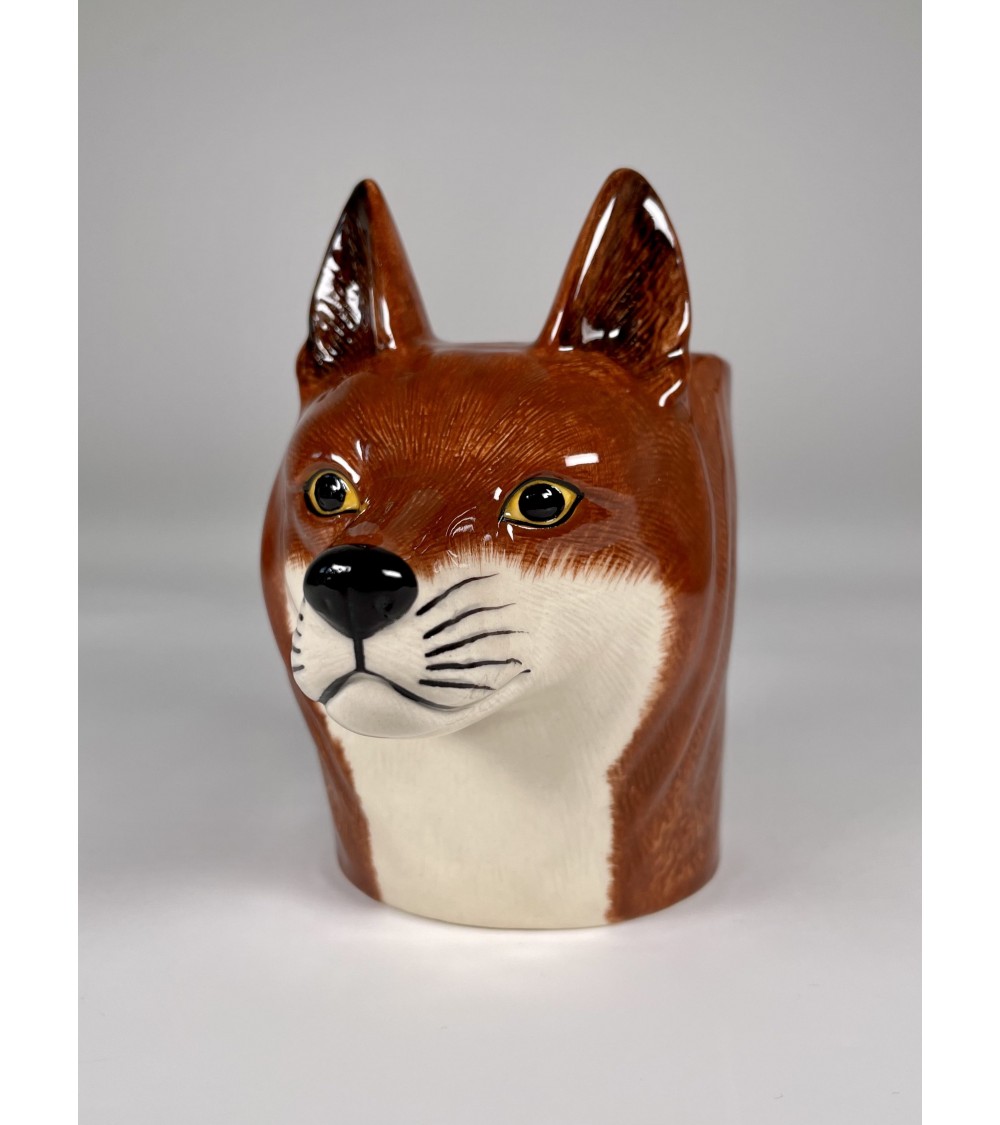 Fuchs - Stiftehalter & Blumentopf Quail Ceramics schreibtisch büro kinder besteckbehälter make up pinselhalter