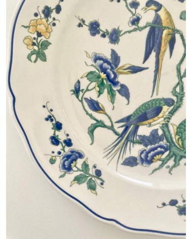 Villeroy & Boch Phoenix blau - Assiette plate en porcelaine kitatori meuble vintage shop online boutique suisse