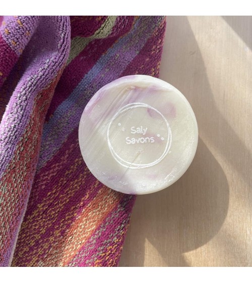 Sweet almond and ylang-ylang - Natural handmade soap Saly Savons hand good body face luxury soap