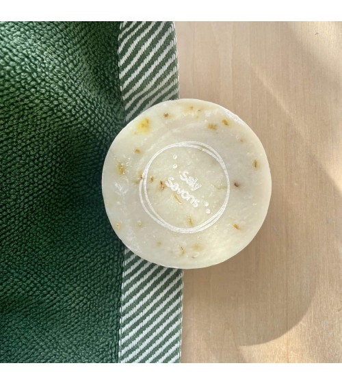 Sesame and citrus - Natural handmade soap Saly Savons hand good body face luxury soap