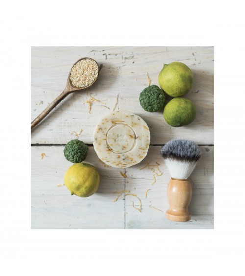 Sesame and citrus - Natural handmade soap Saly Savons hand good body face luxury soap
