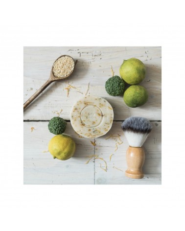 Sesam und Zitrusfrüchte - feste Bio Seife, Naturseife Saly Savons handgemachte Seifen Seifenstück Vegan natur natürliche seif...