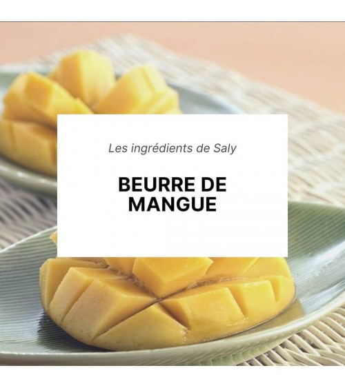 Beurre de mangue - Savon solide naturel corps et visage Saly Savons artisanal pour les mains le visage le corps savons artisa...