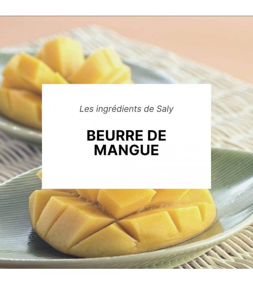 Mango butter - Natural handmade soap Saly Savons hand good body face luxury soap